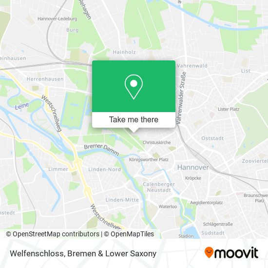 Welfenschloss map