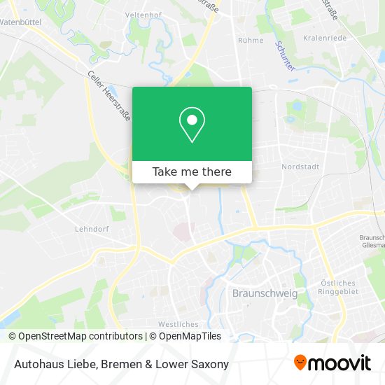 Autohaus Liebe map