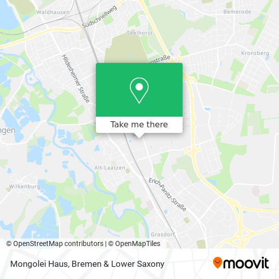 Mongolei Haus map