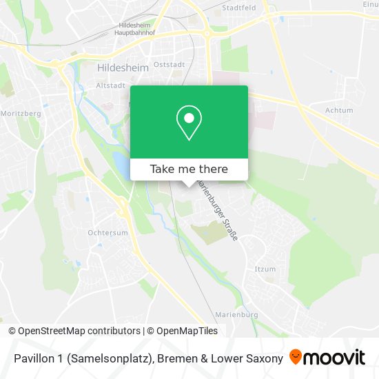 Pavillon 1 (Samelsonplatz) map