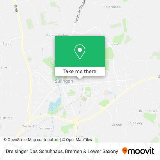 Dreisinger Das Schuhhaus map