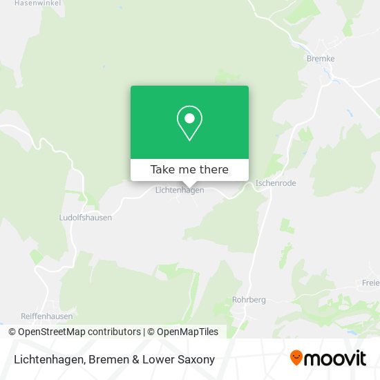 Lichtenhagen map