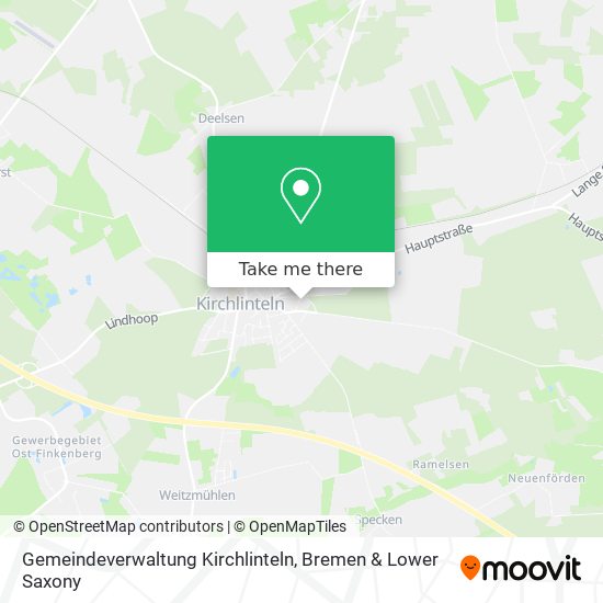 Gemeindeverwaltung Kirchlinteln map