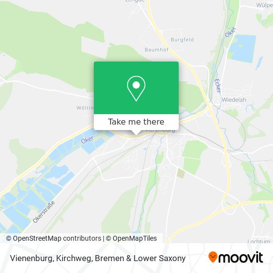 Vienenburg, Kirchweg map