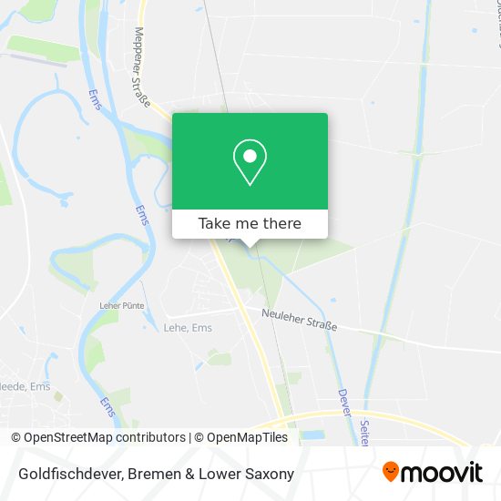 Goldfischdever map
