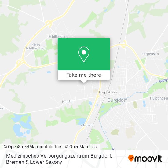 Medizinisches Versorgungszentrum Burgdorf map