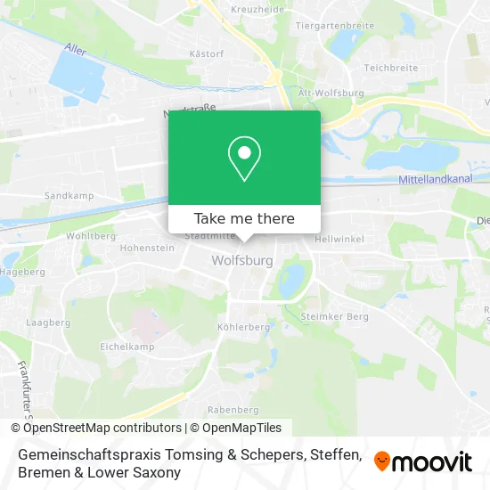 Gemeinschaftspraxis Tomsing & Schepers, Steffen map