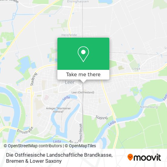 Die Ostfriesische Landschaftliche Brandkasse map
