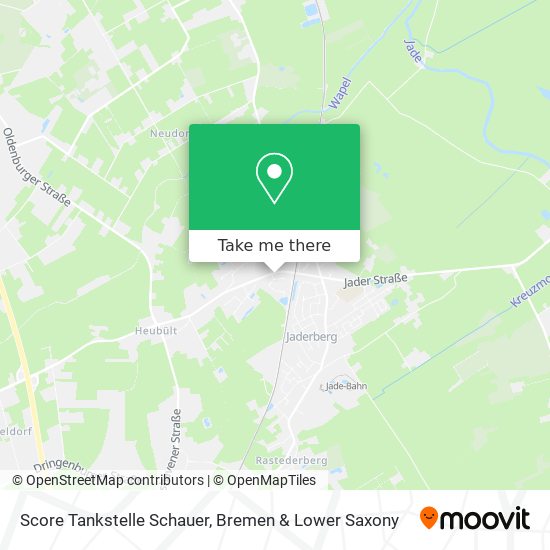 Score Tankstelle Schauer map