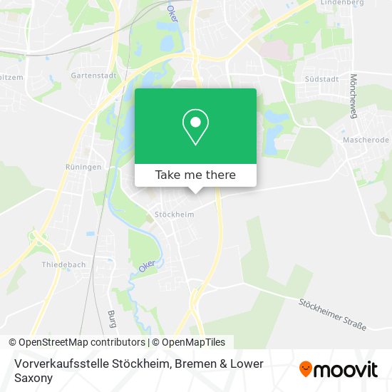 Vorverkaufsstelle Stöckheim map