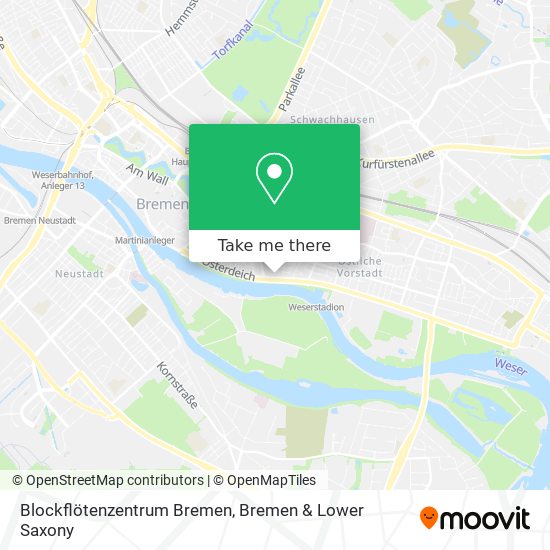 Blockflötenzentrum Bremen map