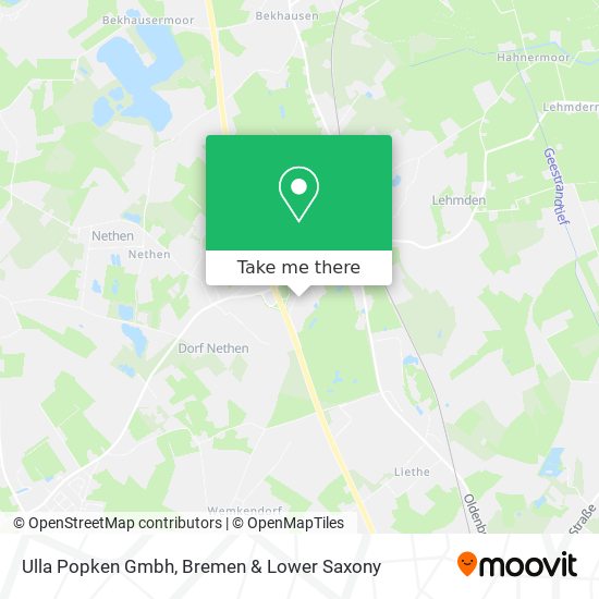Ulla Popken Gmbh map