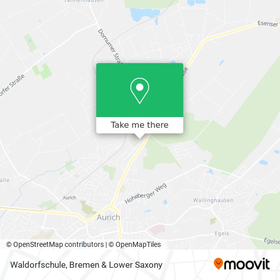 Waldorfschule map