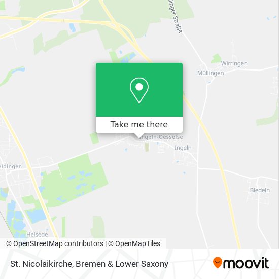 St. Nicolaikirche map