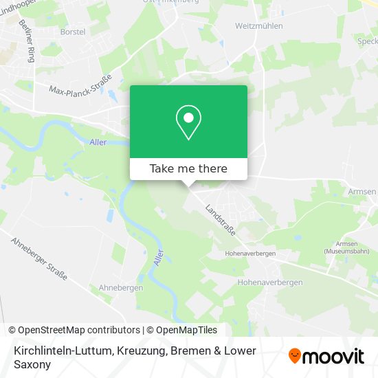 Kirchlinteln-Luttum, Kreuzung map