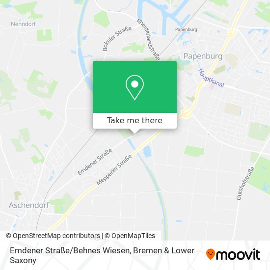 Emdener Straße/Behnes Wiesen map