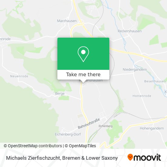 Michaels Zierfischzucht map