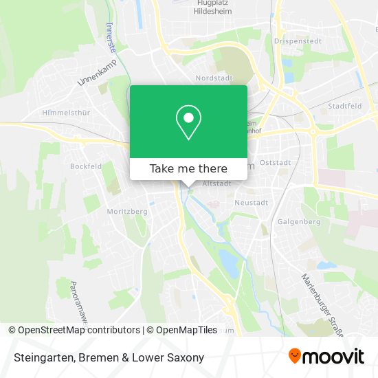 Steingarten map