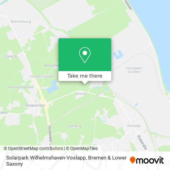 Solarpark Wilhelmshaven-Voslapp map