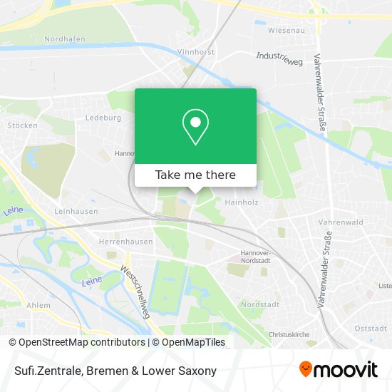 Sufi.Zentrale map
