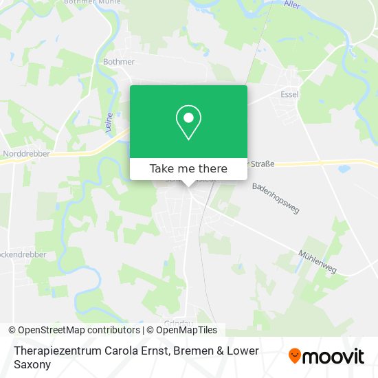 Therapiezentrum Carola Ernst map