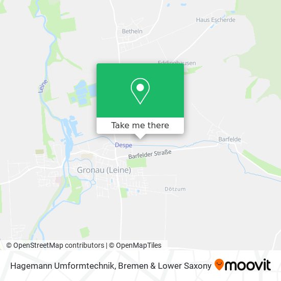Hagemann Umformtechnik map