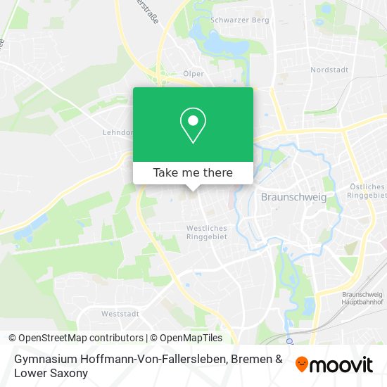 Gymnasium Hoffmann-Von-Fallersleben map