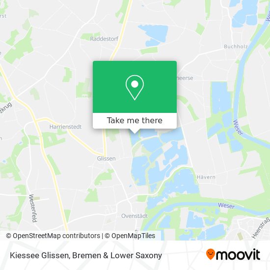 Kiessee Glissen map