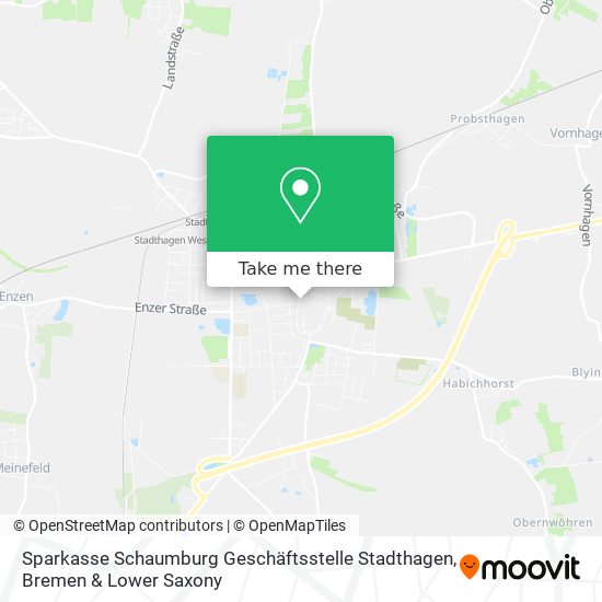 Sparkasse Schaumburg Geschäftsstelle Stadthagen map