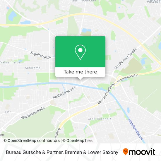 Bureau Gutsche & Partner map