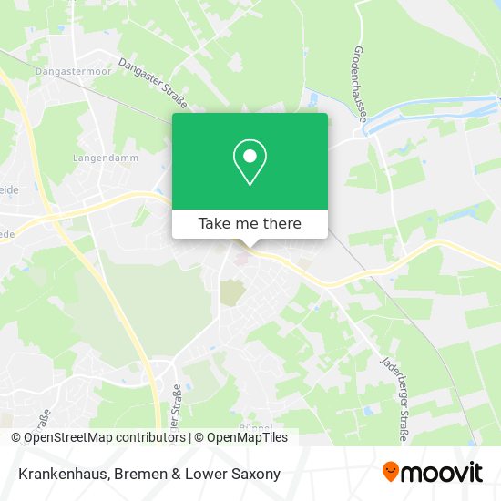 Krankenhaus map