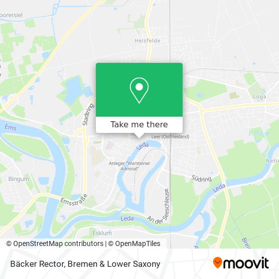 Bäcker Rector map