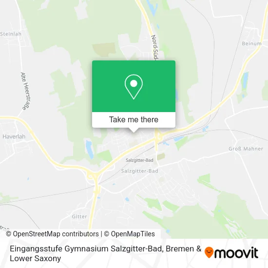 Eingangsstufe Gymnasium Salzgitter-Bad map