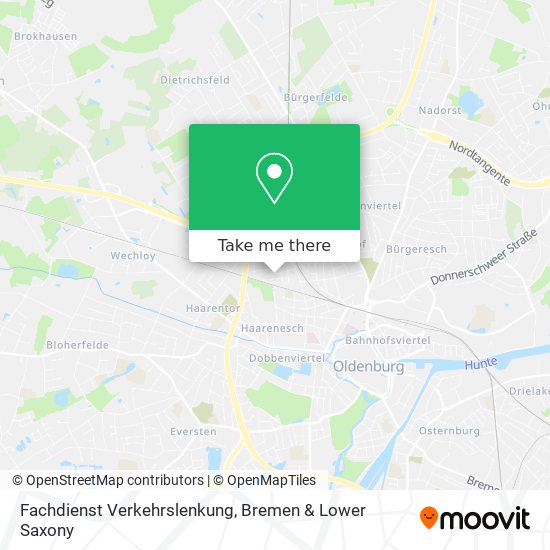 Fachdienst Verkehrslenkung map