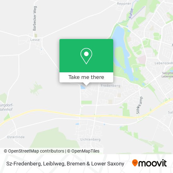 Sz-Fredenberg, Leiblweg map