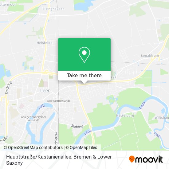 Hauptstraße/Kastanienallee map