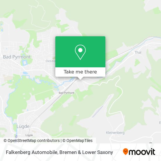 Falkenberg Automobile map