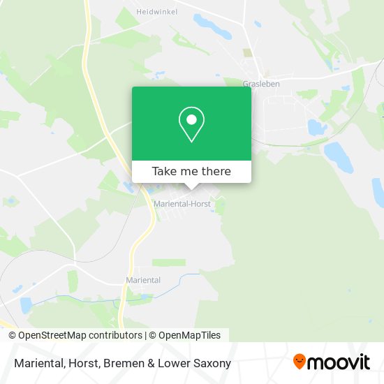 Mariental, Horst map