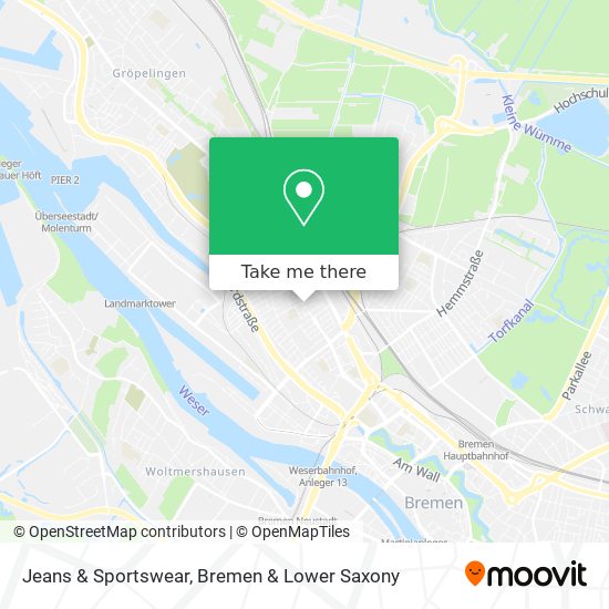 Jeans & Sportswear map