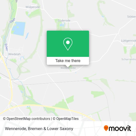 Wennerode map