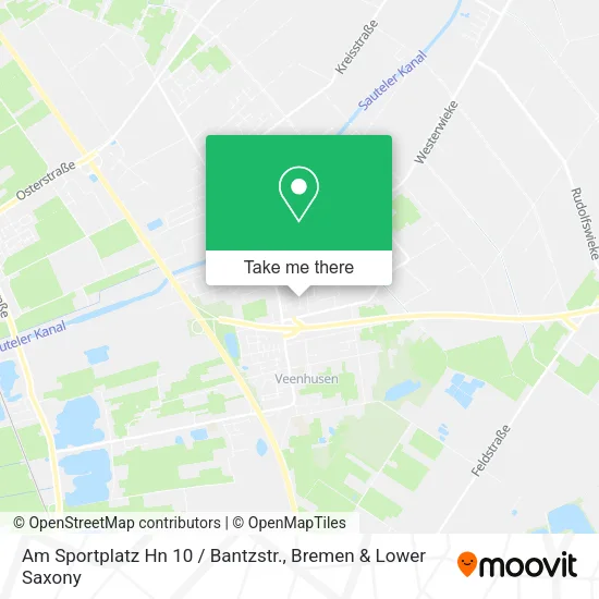 Карта Am Sportplatz Hn 10 / Bantzstr.