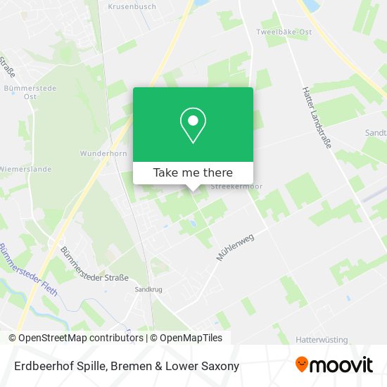 Erdbeerhof Spille map