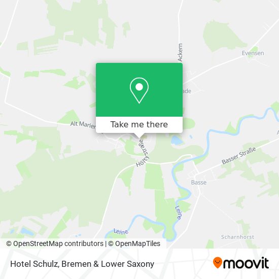 Hotel Schulz map