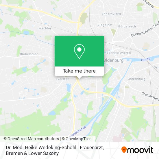 Dr. Med. Heike Wedeking-Schöhl | Frauenarzt map