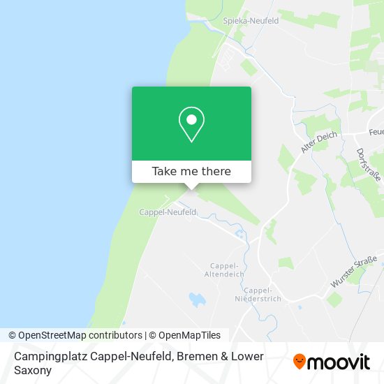 Campingplatz Cappel-Neufeld map