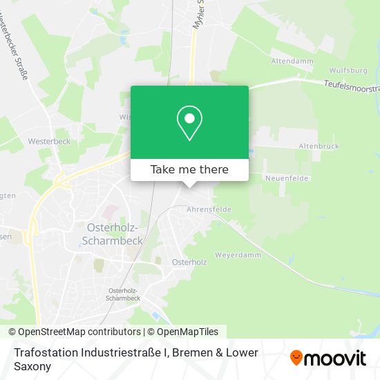 Trafostation Industriestraße I map