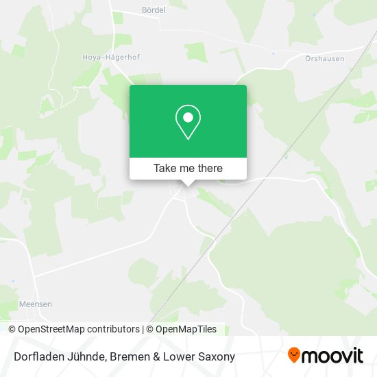 Dorfladen Jühnde map