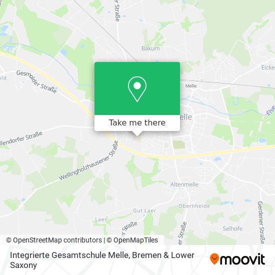 Integrierte Gesamtschule Melle map