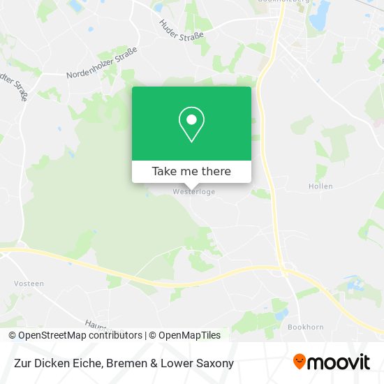 Zur Dicken Eiche map