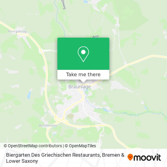 Biergarten Des Griechischen Restaurants map